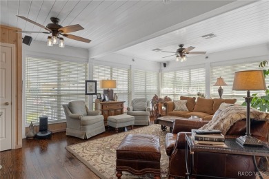 This updated waterfront stilt home in Crystal River is a rare on Plantation Inn and Golf Resort  in Florida - for sale on GolfHomes.com, golf home, golf lot