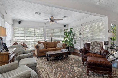 This updated waterfront stilt home in Crystal River is a rare on Plantation Inn and Golf Resort  in Florida - for sale on GolfHomes.com, golf home, golf lot