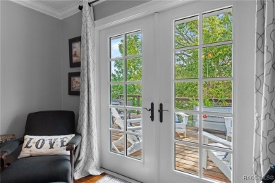 This updated waterfront stilt home in Crystal River is a rare on Plantation Inn and Golf Resort  in Florida - for sale on GolfHomes.com, golf home, golf lot