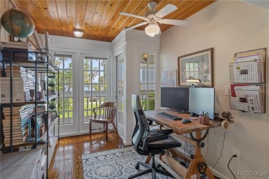 This updated waterfront stilt home in Crystal River is a rare on Plantation Inn and Golf Resort  in Florida - for sale on GolfHomes.com, golf home, golf lot