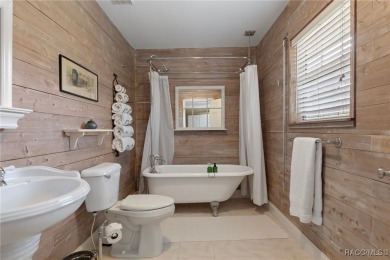 This updated waterfront stilt home in Crystal River is a rare on Plantation Inn and Golf Resort  in Florida - for sale on GolfHomes.com, golf home, golf lot