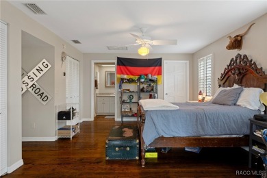 This updated waterfront stilt (DID NOT FLOOD) home in Crystal on Plantation Inn and Golf Resort  in Florida - for sale on GolfHomes.com, golf home, golf lot