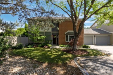 Discover peaceful, turnkey living in this fabulous geothermal on Warm Springs Golf Club in Idaho - for sale on GolfHomes.com, golf home, golf lot