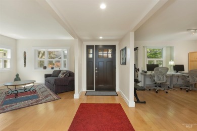 Discover peaceful, turnkey living in this fabulous geothermal on Warm Springs Golf Club in Idaho - for sale on GolfHomes.com, golf home, golf lot