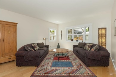 Discover peaceful, turnkey living in this fabulous geothermal on Warm Springs Golf Club in Idaho - for sale on GolfHomes.com, golf home, golf lot
