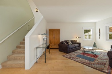 Discover peaceful, turnkey living in this fabulous geothermal on Warm Springs Golf Club in Idaho - for sale on GolfHomes.com, golf home, golf lot