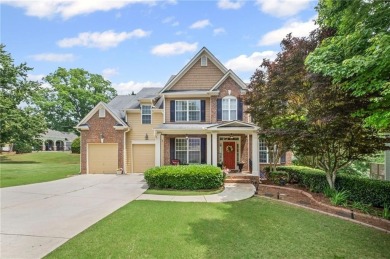 CUSTOM MODEL HOME with RICH UPGRADES and NEW FLOORING AND on Sugar Hill Golf Club in Georgia - for sale on GolfHomes.com, golf home, golf lot