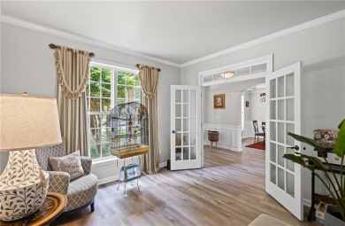 CUSTOM MODEL HOME with RICH UPGRADES and NEW FLOORING AND on Sugar Hill Golf Club in Georgia - for sale on GolfHomes.com, golf home, golf lot