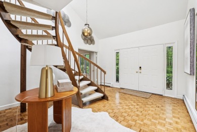 Privately set on three wooded acres in the coveted Falmouth on Portland Country Club in Maine - for sale on GolfHomes.com, golf home, golf lot