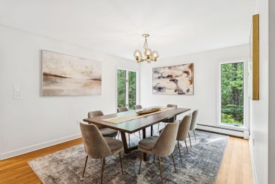 Privately set on three wooded acres in the coveted Falmouth on Portland Country Club in Maine - for sale on GolfHomes.com, golf home, golf lot