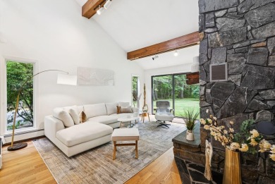 Privately set on three wooded acres in the coveted Falmouth on Portland Country Club in Maine - for sale on GolfHomes.com, golf home, golf lot