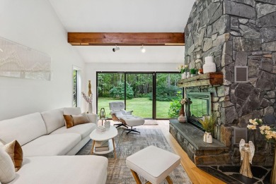 Privately set on three wooded acres in the coveted Falmouth on Portland Country Club in Maine - for sale on GolfHomes.com, golf home, golf lot