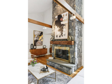 Privately set on three wooded acres in the coveted Falmouth on Portland Country Club in Maine - for sale on GolfHomes.com, golf home, golf lot