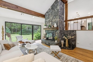 Privately set on three wooded acres in the coveted Falmouth on Portland Country Club in Maine - for sale on GolfHomes.com, golf home, golf lot
