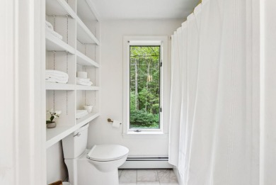 Privately set on three wooded acres in the coveted Falmouth on Portland Country Club in Maine - for sale on GolfHomes.com, golf home, golf lot
