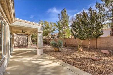 Located in the 55+ Sun City Anthem community, this beautifully on Rio Secco Golf Club in Nevada - for sale on GolfHomes.com, golf home, golf lot