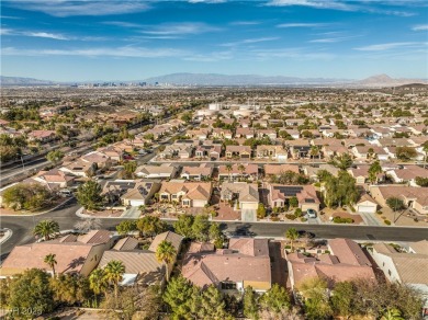 Located in the 55+ Sun City Anthem community, this beautifully on Rio Secco Golf Club in Nevada - for sale on GolfHomes.com, golf home, golf lot