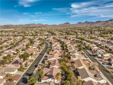 Located in the 55+ Sun City Anthem community, this beautifully on Rio Secco Golf Club in Nevada - for sale on GolfHomes.com, golf home, golf lot