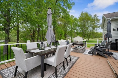 Nestled gracefully against the backdrop of the beautiful Barker on Barker Brook Golf Club in New York - for sale on GolfHomes.com, golf home, golf lot