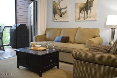 This oversized and upgraded one-bedroom layout offers extra on Headwaters Golf Course At Granby Ranch in Colorado - for sale on GolfHomes.com, golf home, golf lot