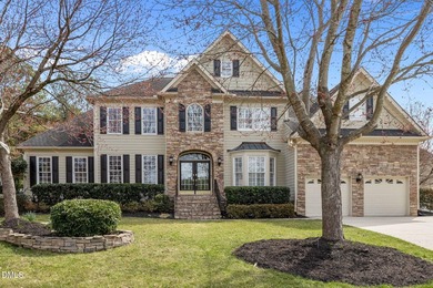 Located in the prestigious Brier Creek Golf Community, this on Brier Creek Country Club in North Carolina - for sale on GolfHomes.com, golf home, golf lot