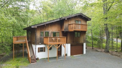 CUSTOM CEDAR RETREAT IN HEMLOCK FARMS. Discover this beautifully on Lords Valley Country Club, Inc in Pennsylvania - for sale on GolfHomes.com, golf home, golf lot
