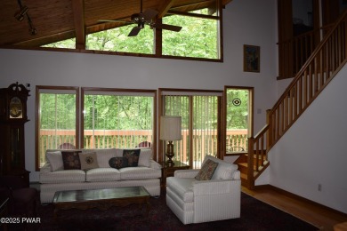 CUSTOM CEDAR RETREAT IN HEMLOCK FARMS. Discover this beautifully on Lords Valley Country Club, Inc in Pennsylvania - for sale on GolfHomes.com, golf home, golf lot