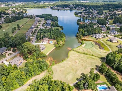 Experience elegance in this 2019-built, 5-bedroom, 3-bathroom on Crystal Lake Golf and Country Club in Georgia - for sale on GolfHomes.com, golf home, golf lot