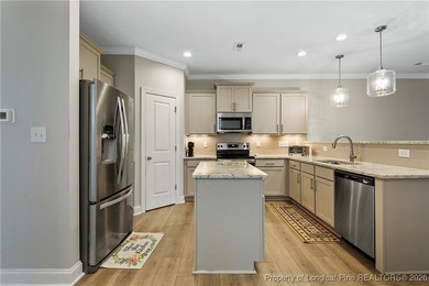 This beautifully maintained residence offers a refined on Anderson Creek Golf Club in North Carolina - for sale on GolfHomes.com, golf home, golf lot