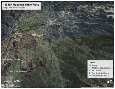 Beautiful piece of land with mountain views from this gently on Pole Creek Golf Club in Colorado - for sale on GolfHomes.com, golf home, golf lot