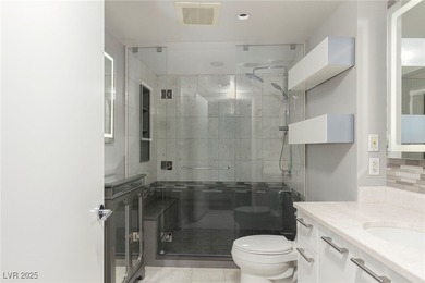 Modern elegance, $100K in upgrades. This 814 SF, 31st-floor on Las Vegas Country Club in Nevada - for sale on GolfHomes.com, golf home, golf lot