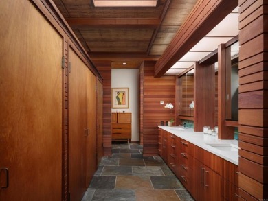 An exemplary model of mid-century modern architecture designed on La Jolla Country Club in California - for sale on GolfHomes.com, golf home, golf lot
