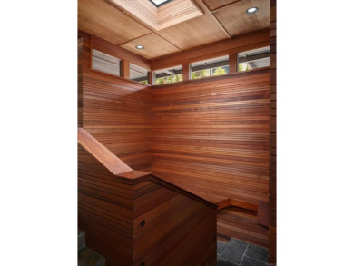 An exemplary model of mid-century modern architecture designed on La Jolla Country Club in California - for sale on GolfHomes.com, golf home, golf lot