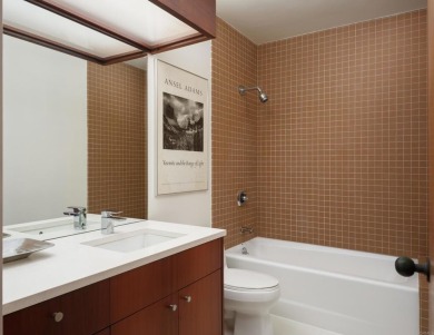 An exemplary model of mid-century modern architecture designed on La Jolla Country Club in California - for sale on GolfHomes.com, golf home, golf lot