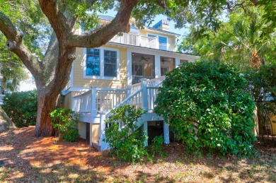 Charming custom southern style island home 2 mins from Seabrook on Cassique Golf Club in South Carolina - for sale on GolfHomes.com, golf home, golf lot