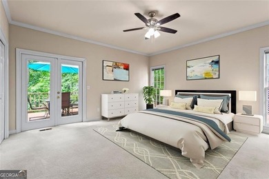 Downsize without Compromise!  Fabulous light bright open floor on The Golf Club of Georgia in Georgia - for sale on GolfHomes.com, golf home, golf lot