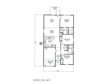 Welcome to the Blossom floorplan in Brooke Ridge, the newest on The Lakes Country Club in North Carolina - for sale on GolfHomes.com, golf home, golf lot