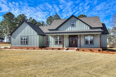 This new construction home is located in the private on Waynesboro Country Club in Georgia - for sale on GolfHomes.com, golf home, golf lot