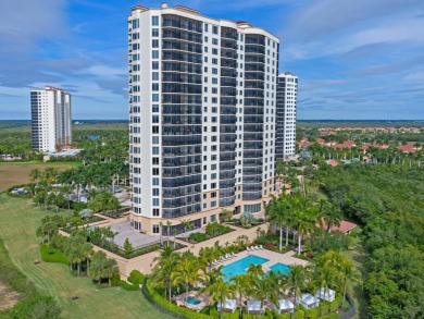 Experience refined coastal living in this elegant residence at on Hammock Bay in Florida - for sale on GolfHomes.com, golf home, golf lot