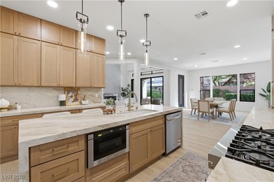 Nestled in guard-gated Eagle Rock community, this stunning home on TPC Las Vegas in Nevada - for sale on GolfHomes.com, golf home, golf lot