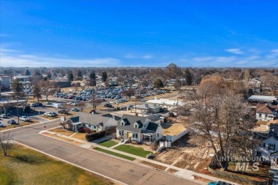 The well known White House with yellow door is completely on Fairview Golf Course in Idaho - for sale on GolfHomes.com, golf home, golf lot