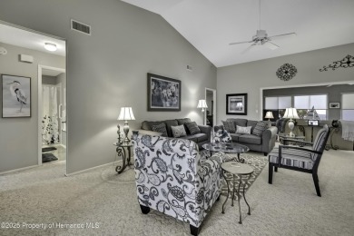 This beautiful Oakmont, turnkey villa is move-in ready, offering on Timber Pines Golf Course in Florida - for sale on GolfHomes.com, golf home, golf lot