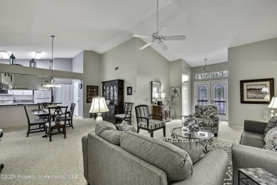 This beautiful Oakmont, turnkey villa is move-in ready, offering on Timber Pines Golf Course in Florida - for sale on GolfHomes.com, golf home, golf lot