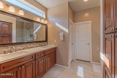 Gorgeous golf views of TFE#3 including mountain & partial lake on Tuscany Falls At Pebble Creek in Arizona - for sale on GolfHomes.com, golf home, golf lot