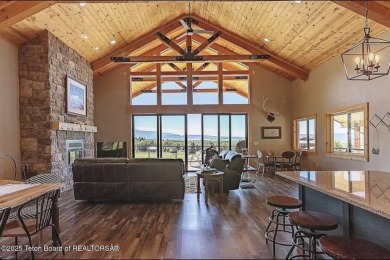Discover elevated mountain living in this stunning 6-bedroom on Star Valley RV Golf Course in Wyoming - for sale on GolfHomes.com, golf home, golf lot