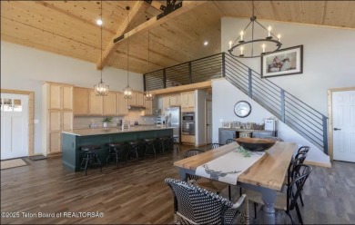 Discover elevated mountain living in this stunning 6-bedroom on Star Valley RV Golf Course in Wyoming - for sale on GolfHomes.com, golf home, golf lot