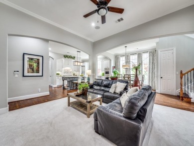 Beautifully appointed Huntington home located in highly sought on The Trails of Frisco Golf Club in Texas - for sale on GolfHomes.com, golf home, golf lot