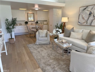 This charming 1 bedroom 1-bathroom cottage is facing southwest on Leisure World Seal Beach Golf Course in California - for sale on GolfHomes.com, golf home, golf lot