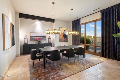 Beautifully crafted by Cullum Homes, this 7,468 sq ft estate in on Desert Mountain - Outlaw Golf Course in Arizona - for sale on GolfHomes.com, golf home, golf lot