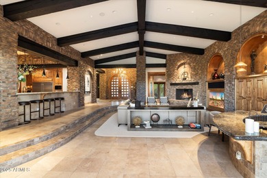 Beautifully crafted by Cullum Homes, this 7,468 sq ft estate in on Desert Mountain - Outlaw Golf Course in Arizona - for sale on GolfHomes.com, golf home, golf lot